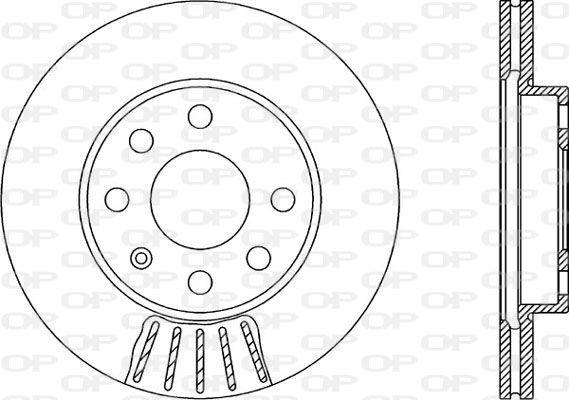 OPEN PARTS Jarrulevy BDR1983.20